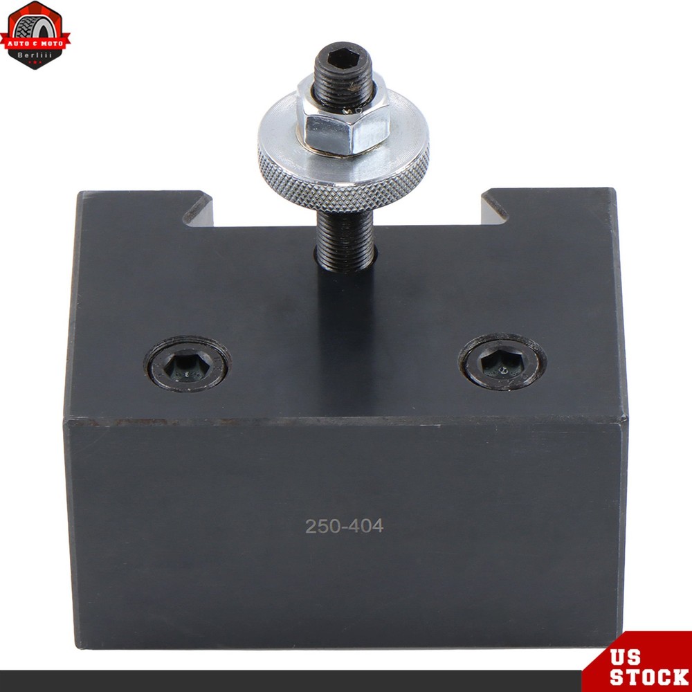 6Pcs Wedge Type 250-444 CA Quick Change Tool Post Set for 14" - 20" Lathe Swing