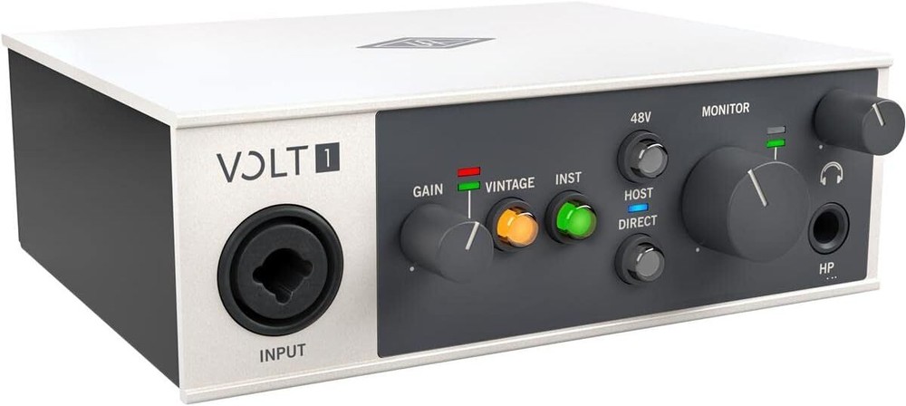 Universal Audio Volt 1 USB Audio Interface For PC Mac iPad iPhone Microphone