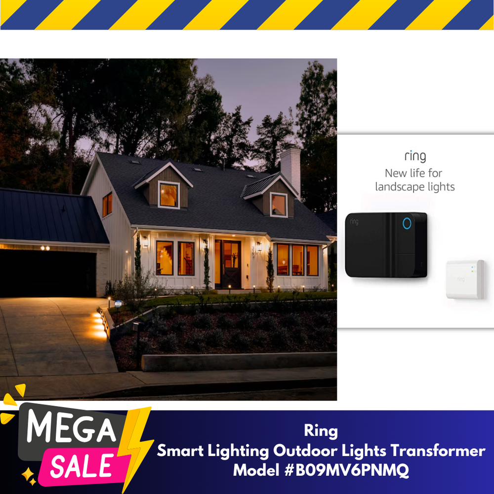 Ring Smart Lighting Outdoor Low Voltage Lighting Transformer