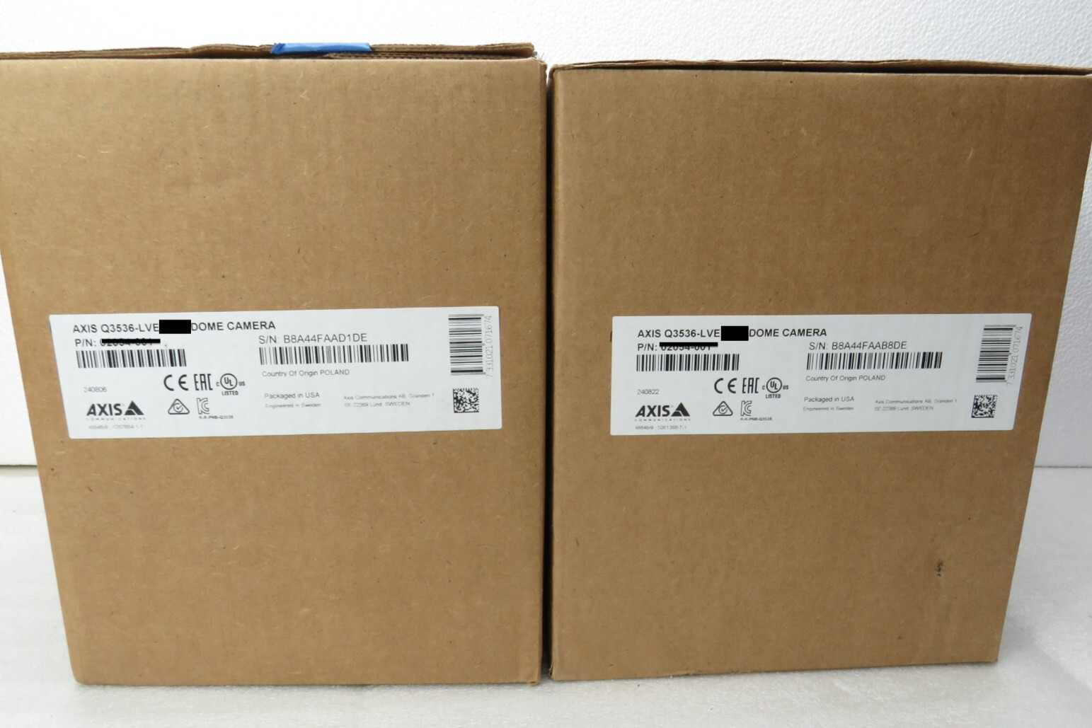 Axis Q3536-LVE 4MP Dome Camera 29mm Lightfinder Forensic WDR Deep Learning [CTD]