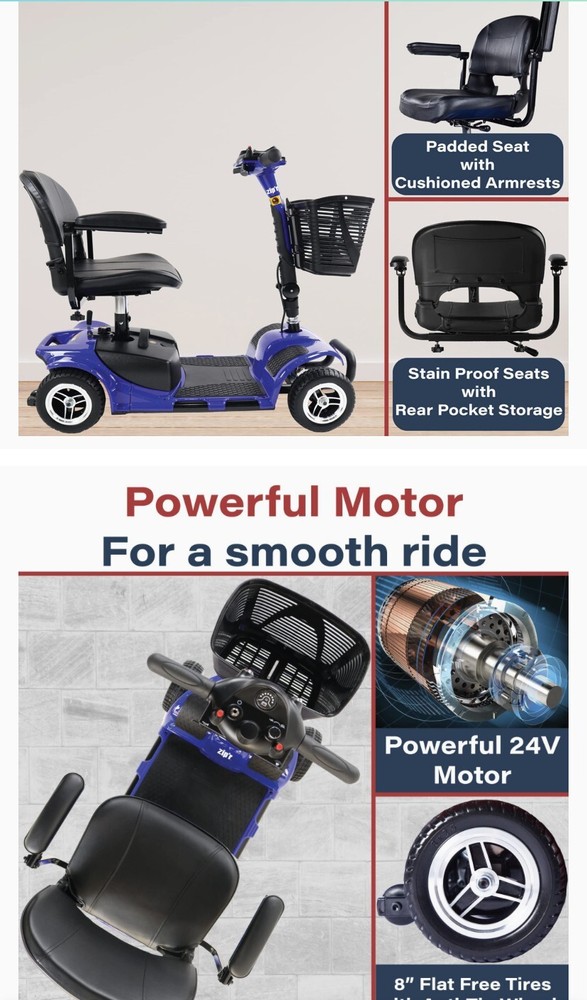 zip r' roo mobility scooter