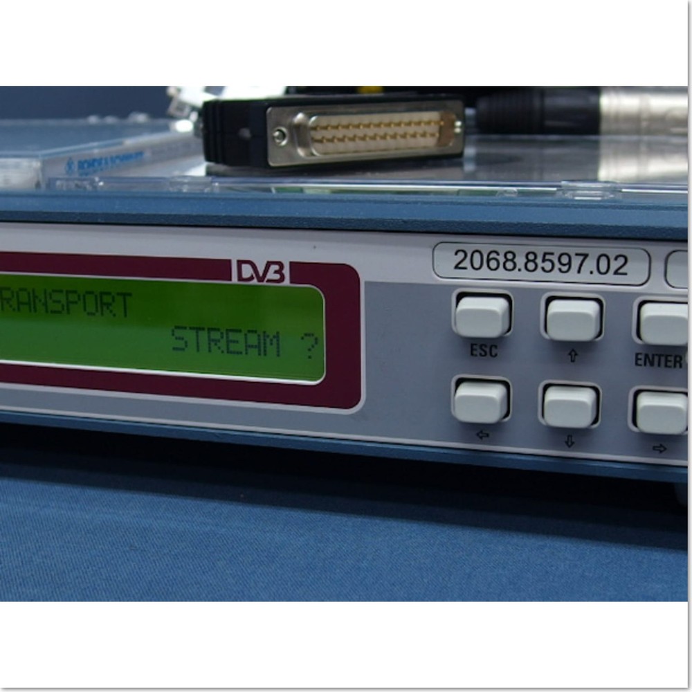 Rohde & Schwarz R&S DVMD MPEG-2 Measurement Decoder Used Tested