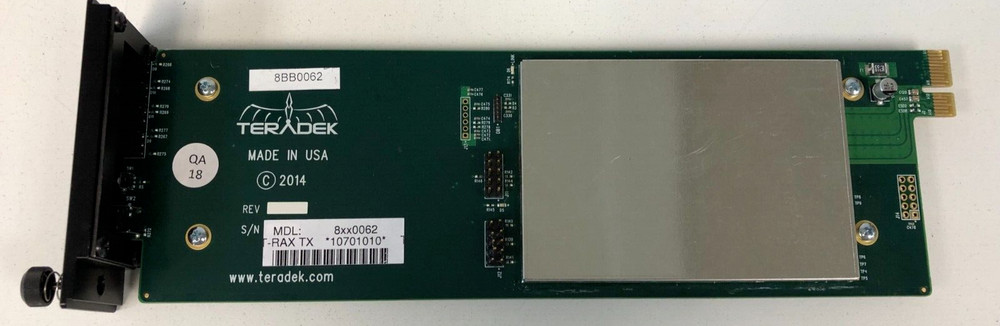 T-Rax 8BB0062 Encoder Card H.264 / Dual HD / SDI-SDI