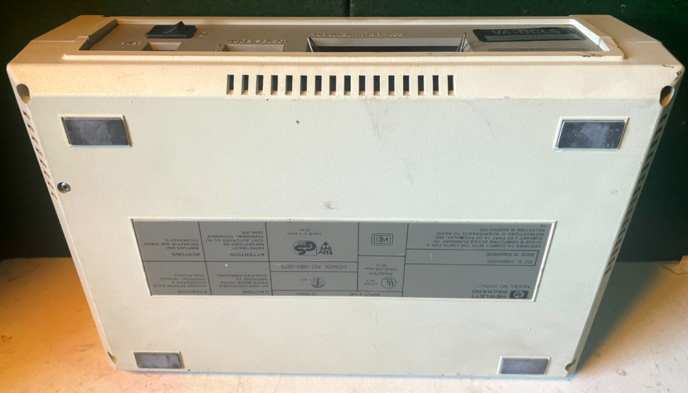 Vintage HP Hewlett Packard ThinkJet 2225C Printer