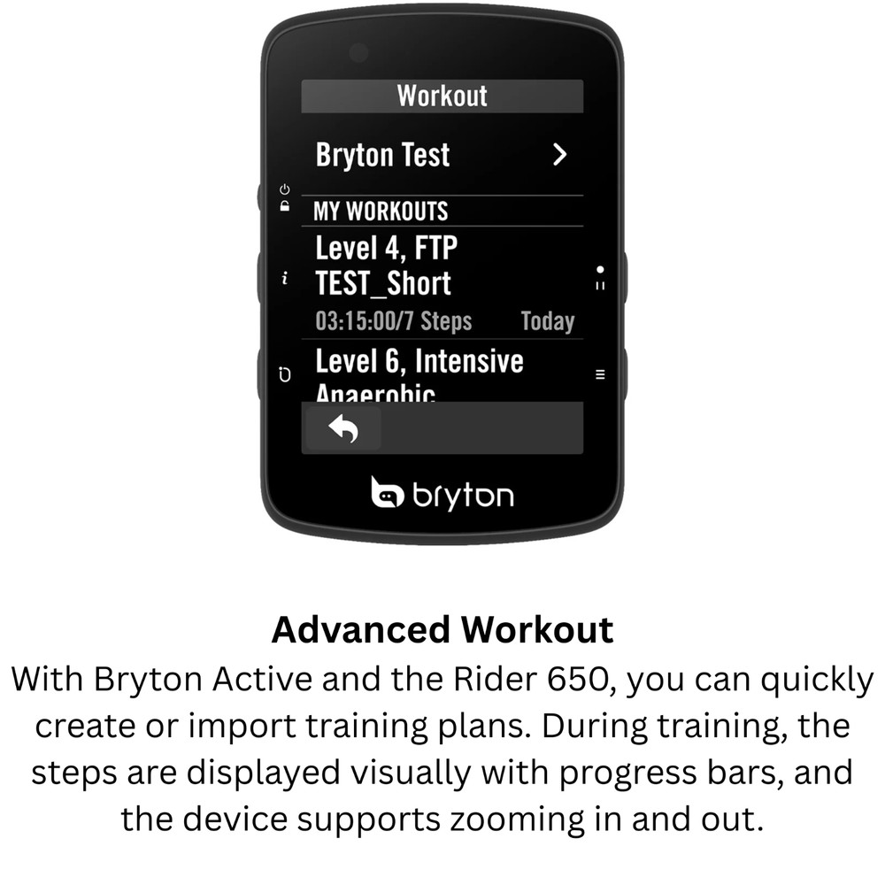 Bryton Rider 650E Wireless GPS Computer GPS Bluetooth