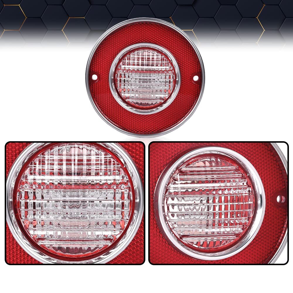 Tail Lights Backup Lights for Corvette 1975-1979 Rear Assembly