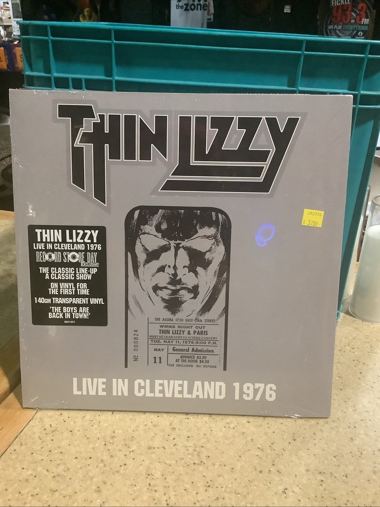 Thin Lizzy - Live In Cleveland 1976 New & Sealed RSD 2026