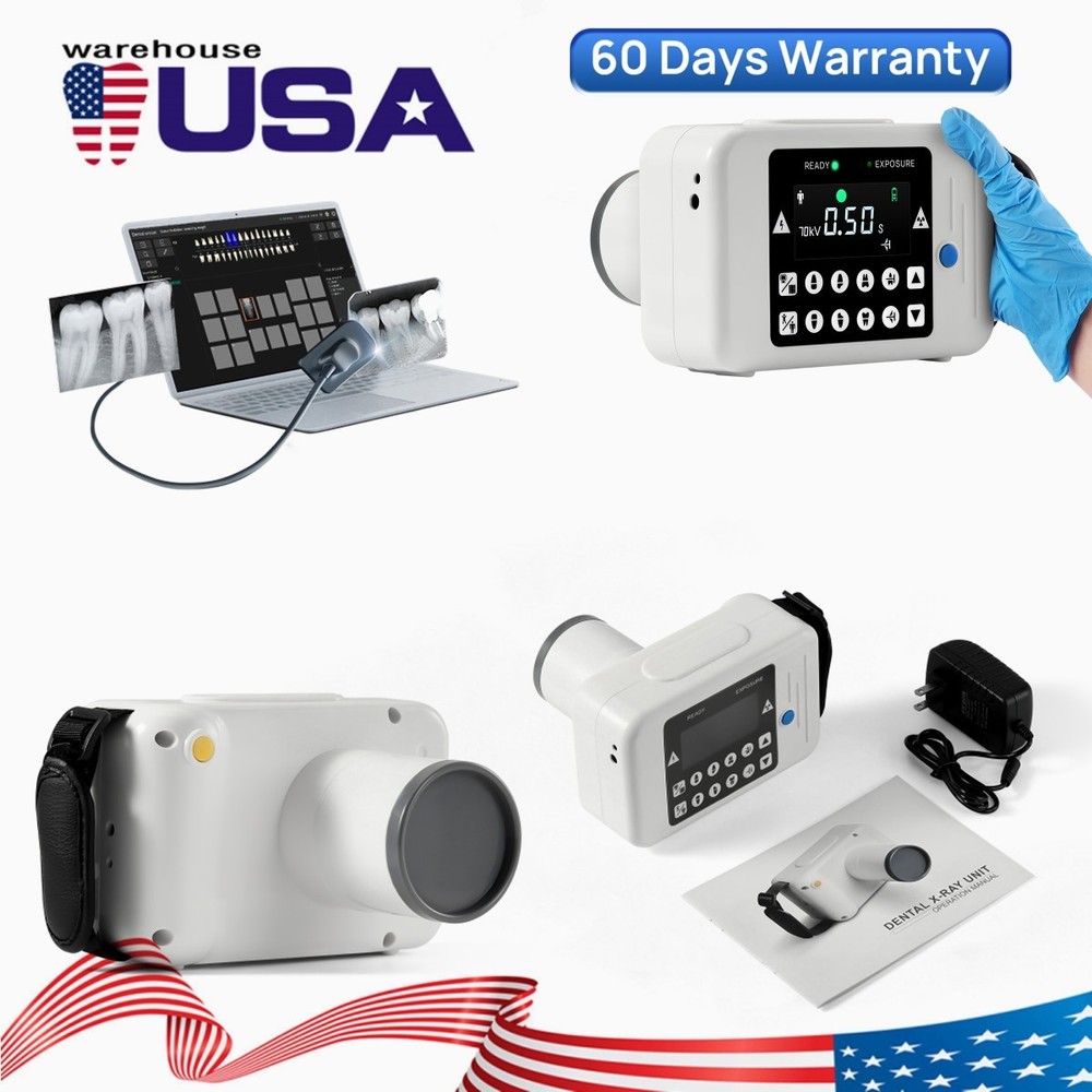 Dental X Mobile Unit System Ray Digital Machine High Frequency NO Shield