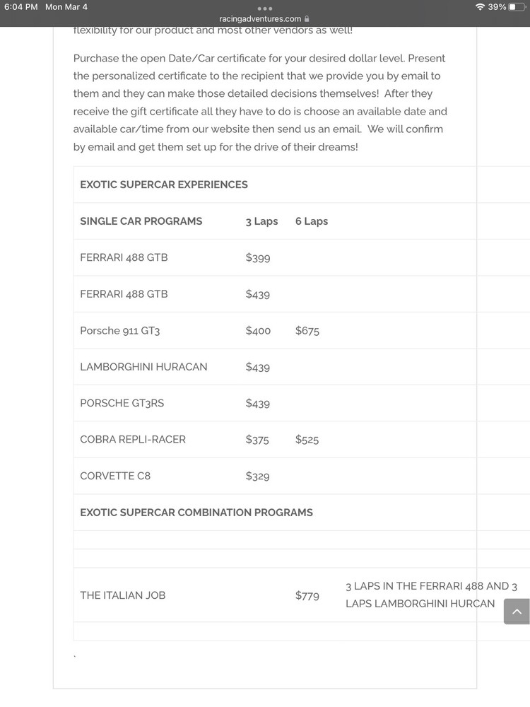 Racing Adventures Git Certificate