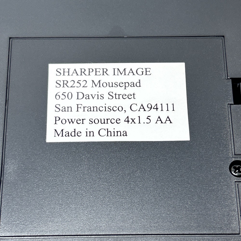 NOS-Sharper Image Multi-Purpose MousePad with Memo Recorder