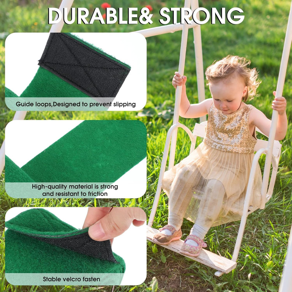 Tree Protector Kit for Slacklines - 79" X 4" Tree Guards - 2 Piece Non-Slip Felt