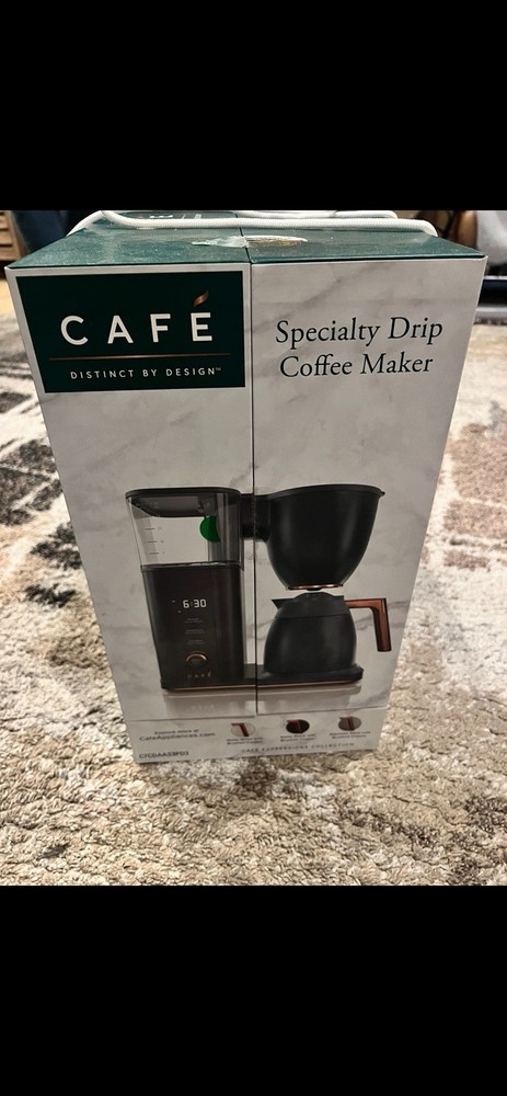 Cafe Specialty Drip Coffee Maker Matte Black Thermal Carafe