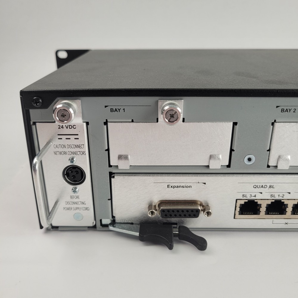 Mitel 50006791 5000 HX Processor Module Controller Base Rack, 24VDC, 6A. - USED