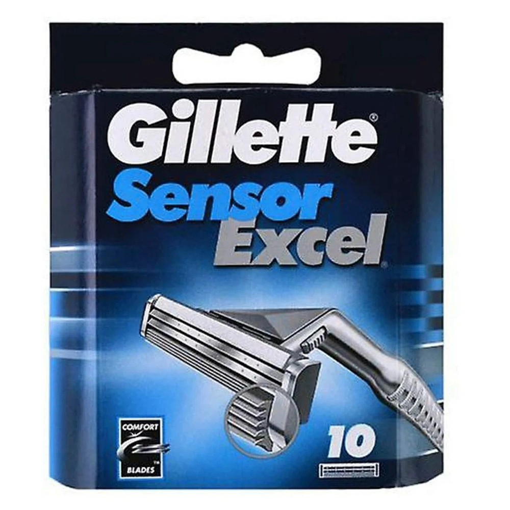50 x Gillette Sensor Excel Refill Razor Blade Cartridges