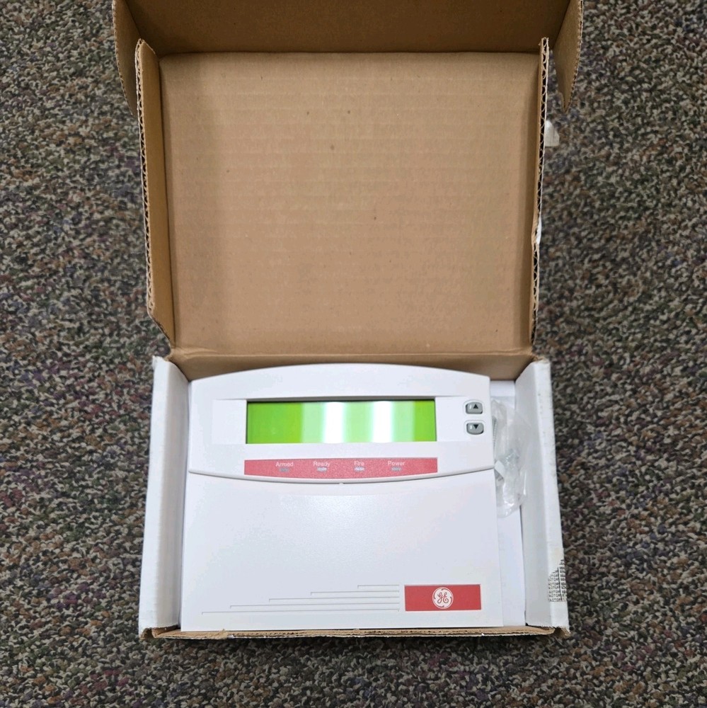 GE Security NetworX Interlogix NX-148E-CF-W White Commerical Fire Keypad