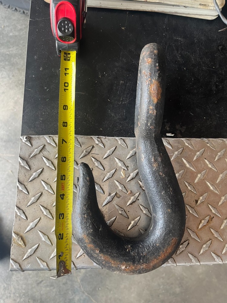 Large Sling Eye Hook for Crane Rigging