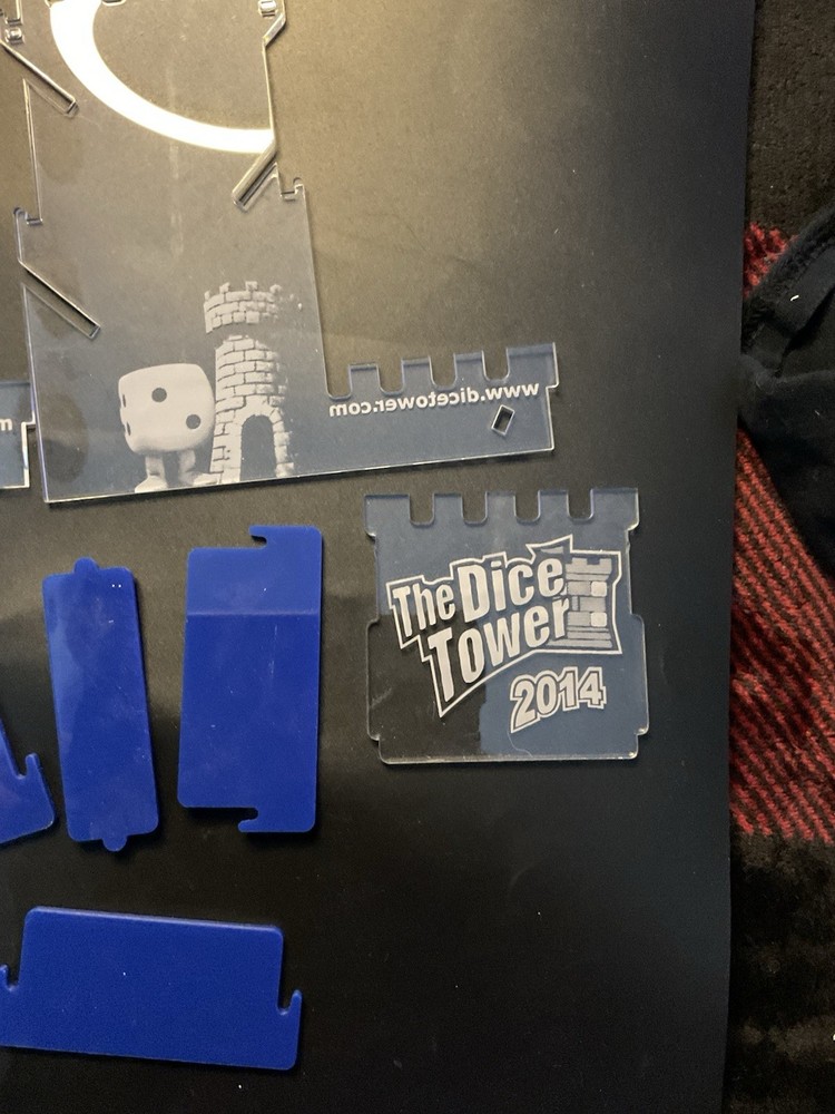 Dice Tower New Never Used Still In Plastic. See Description