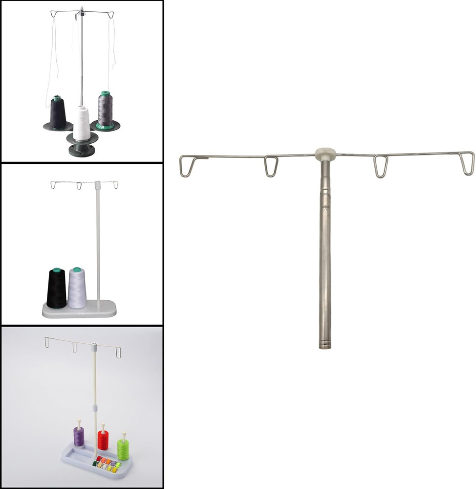 Adjustable Cone Thread Stand Spool Holder for Sewing Machine Embroidery Quilting