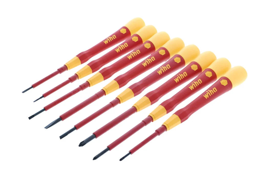 Wiha Insulated Screwdriver Set 8Pc