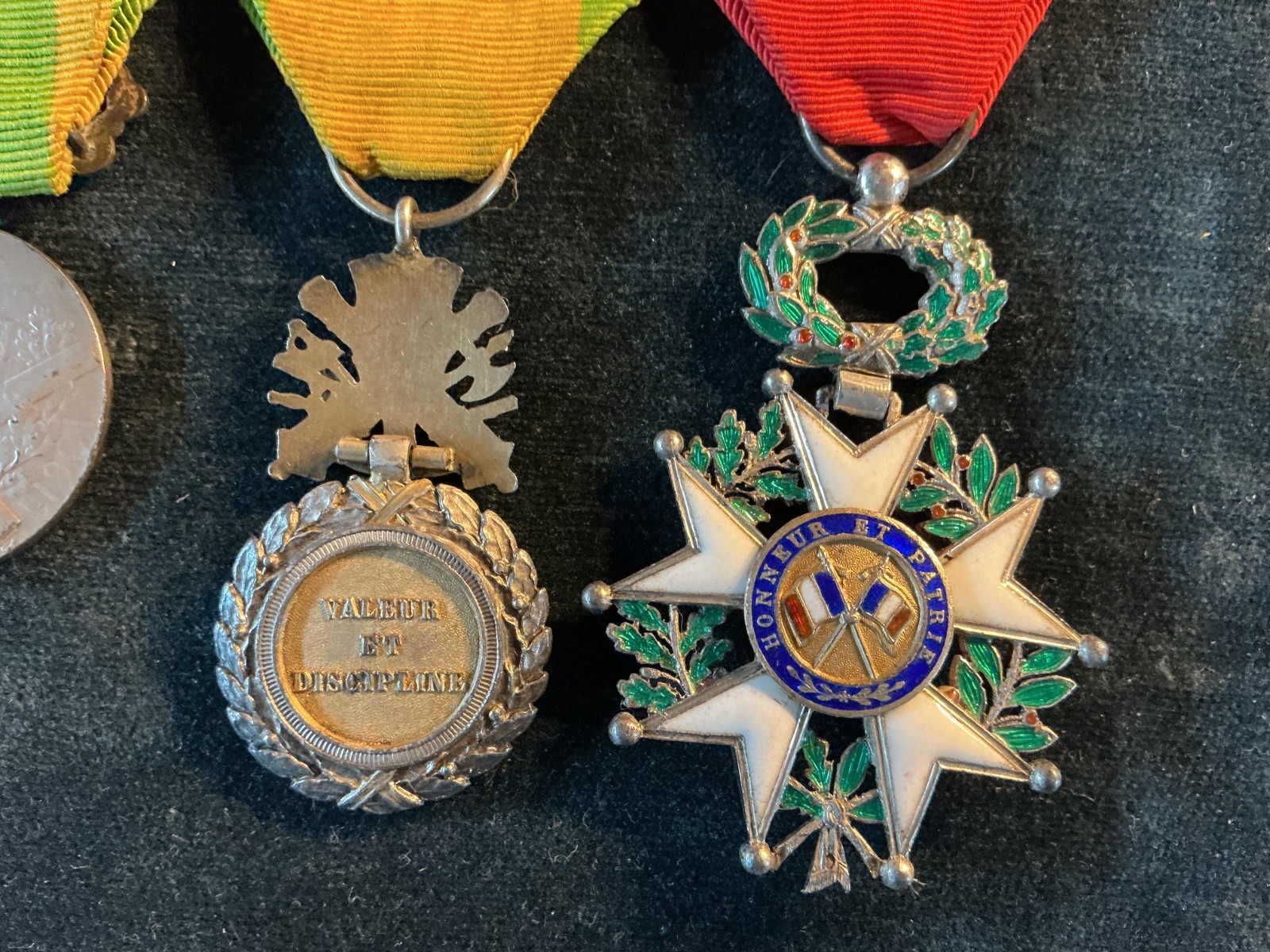 Original French Military Medals 1900 Boxer Rebellion, China, Legion D’Honneur