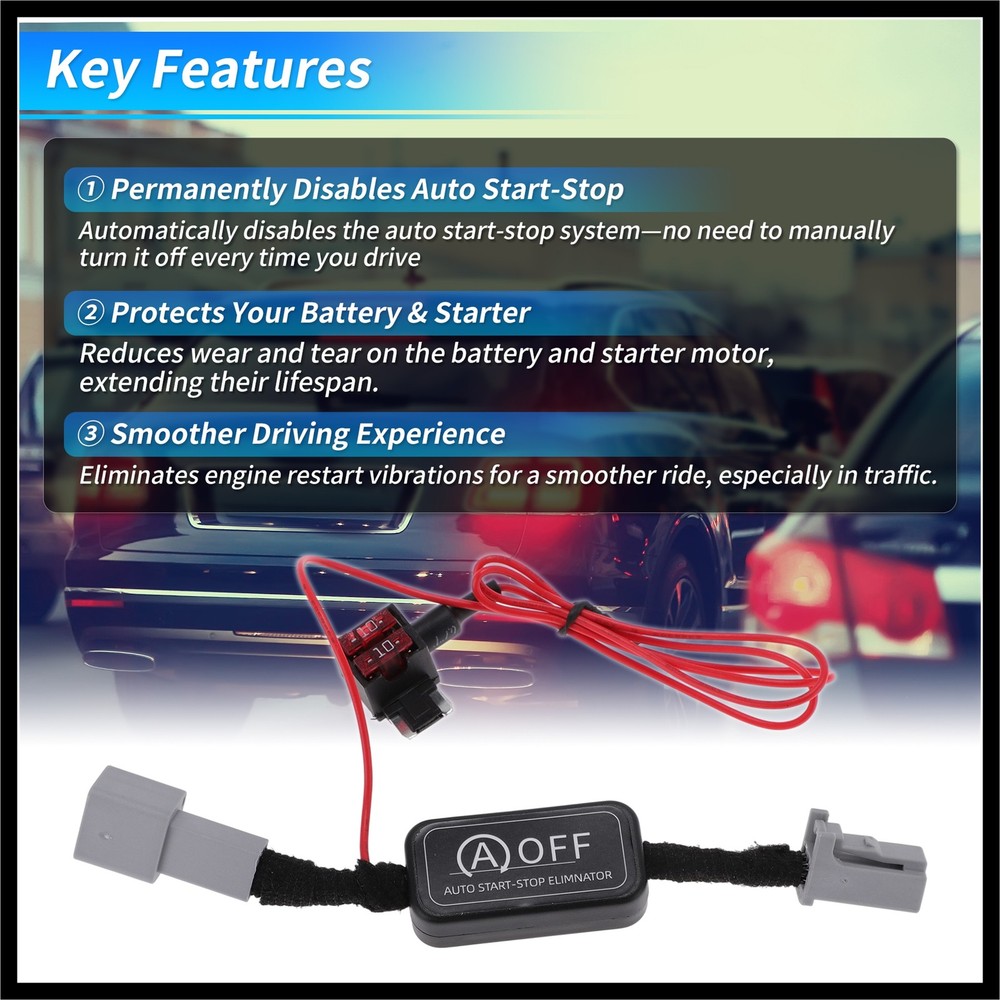 Auto Start Stop Eliminator for Subaru Outback 2019-22 Auto Start Stop Disable