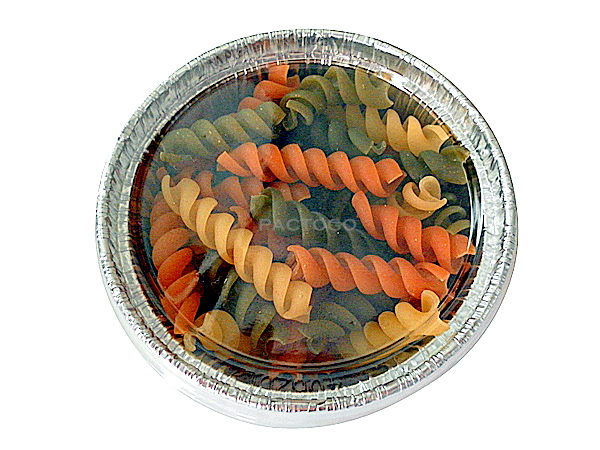 4 oz. Aluminum Foil Cup w/Clear Flat Lid 100 PK - Utility/Cupcake/Ramekin/Muffin