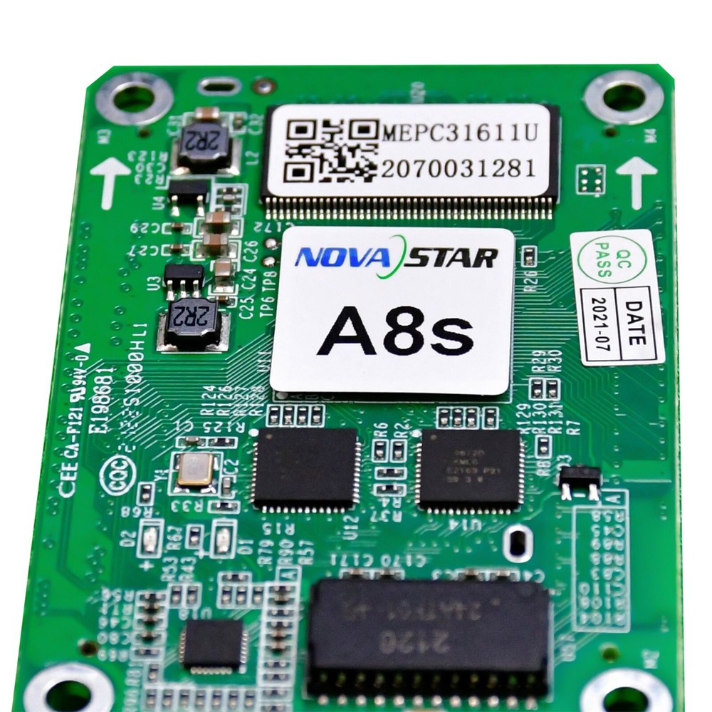 A8s Mini LED Receiving Card | Full-Color Display Module Controller