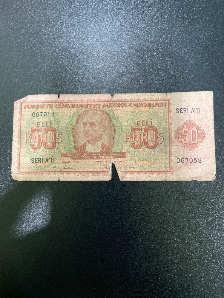 Turkey 1930 series 50 kurus