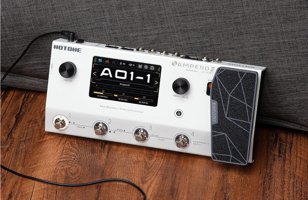 Hotone Ampero II Amp Modeler and Effects Processor Pedal