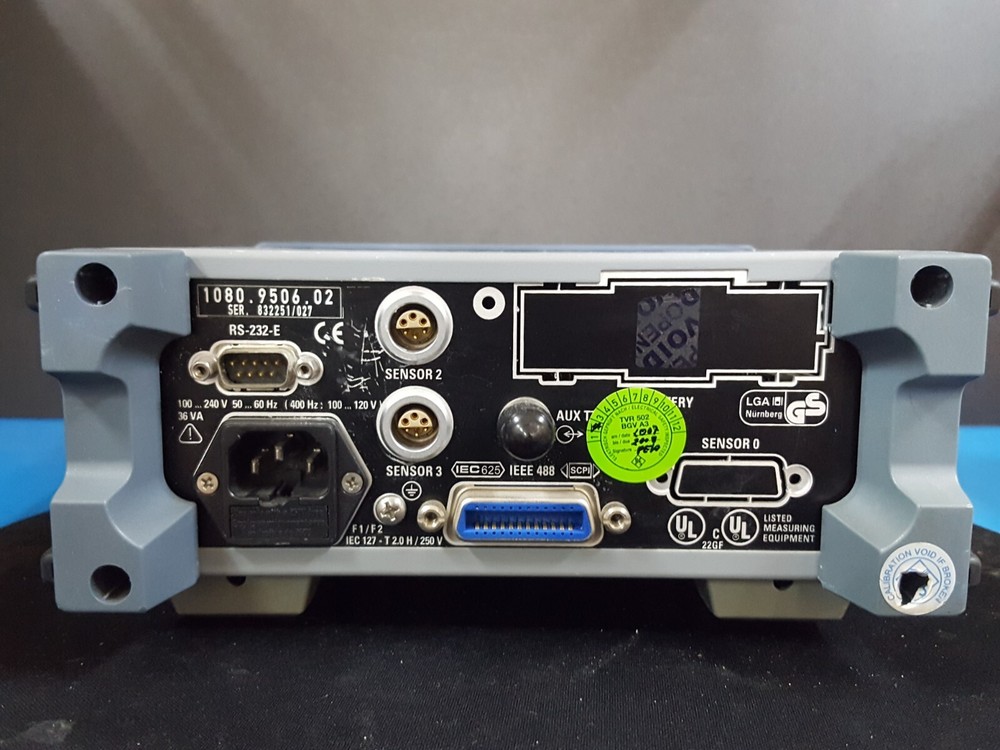 R&S NRT: Power Reflection Meter (027)