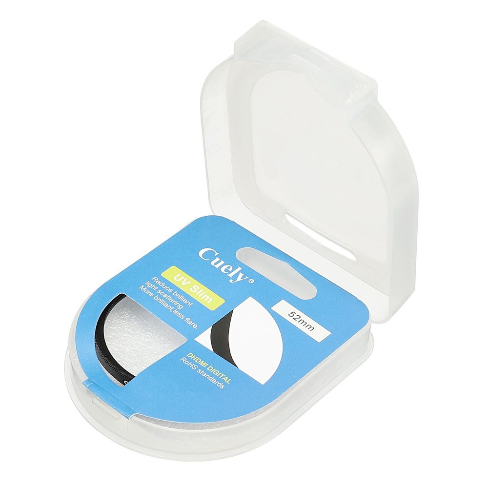 UV Lens Filters, 52mm Thin Protective Multilayer Frame