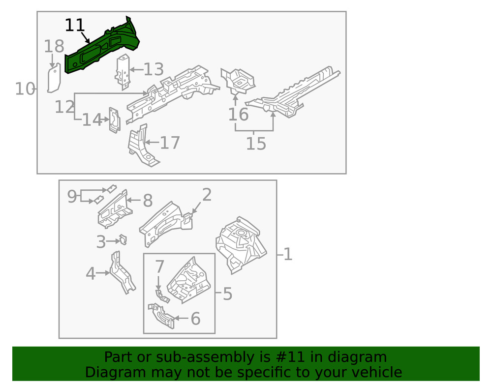 Genuine Mitsubishi Outer Rail 5220L026