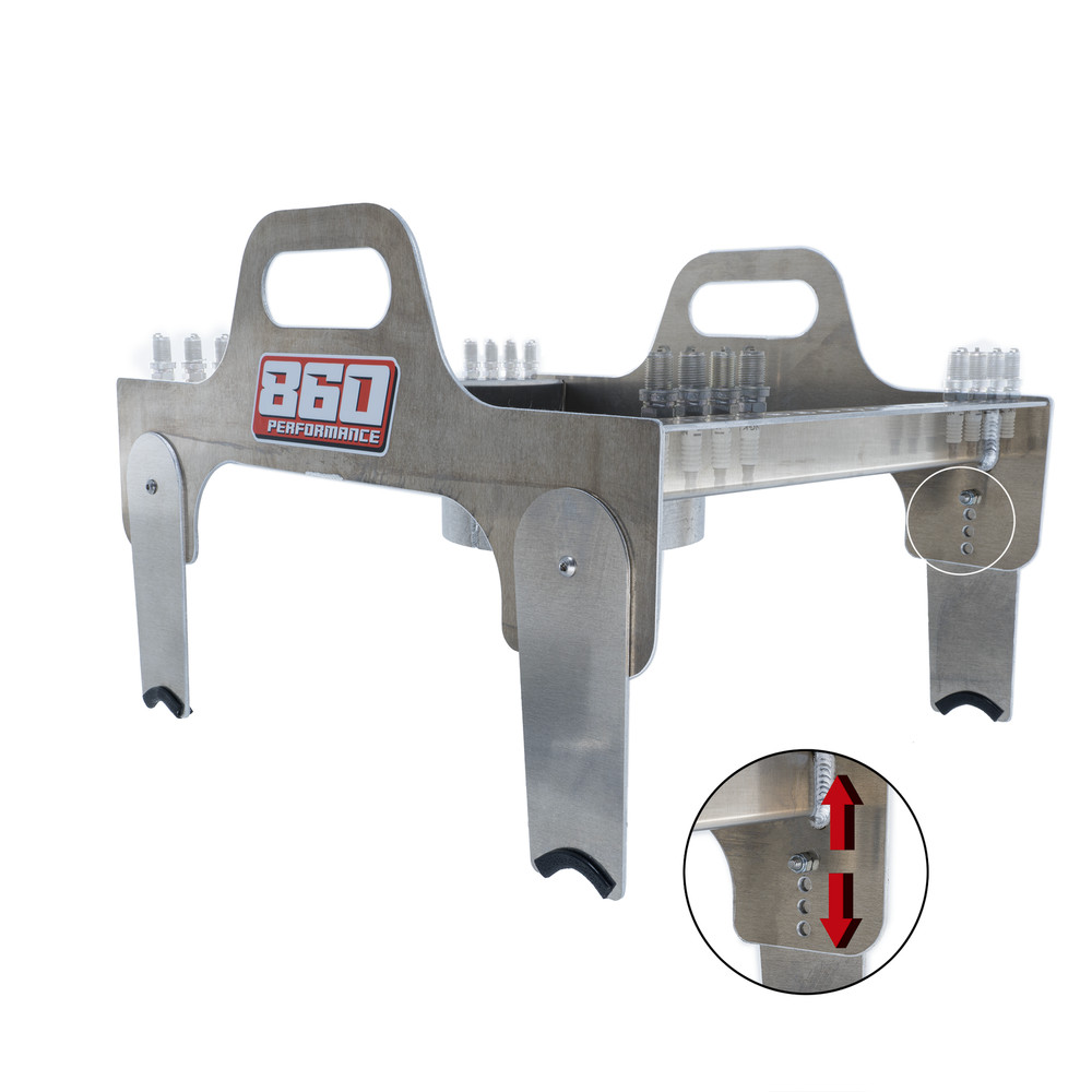 860 Performance Pro Mod Universal Intake Mount Tool Tray - Raw Finish