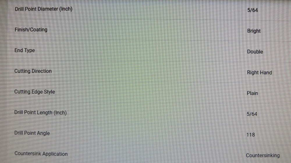 HERTEL #2 82º 3/16" BODY DIAM SOLID CARBIDE COMBO DRILL & COUNTERSINK**2-PACK**