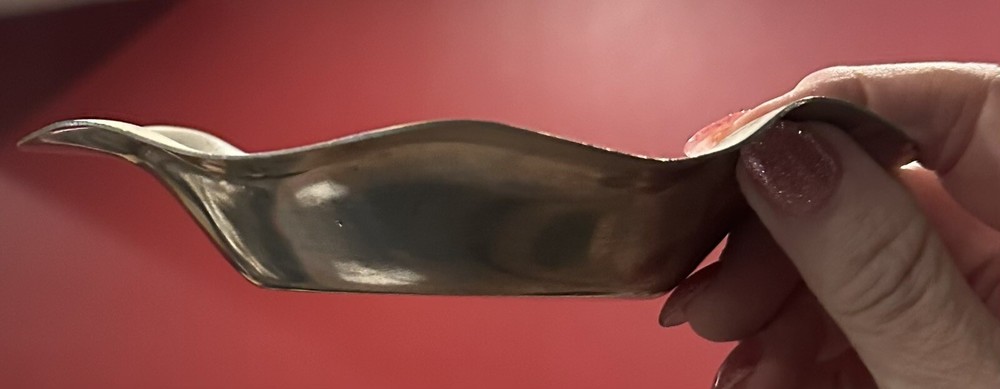 Vintage Silver Plated Metal Candy Dish 6.5” x 5 X 1.5