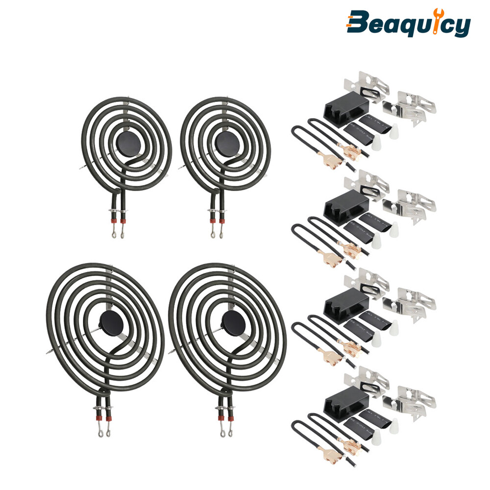 MP22YA Range Burner Element Set with 4 × (330031) Surface Element Receptacle Kit
