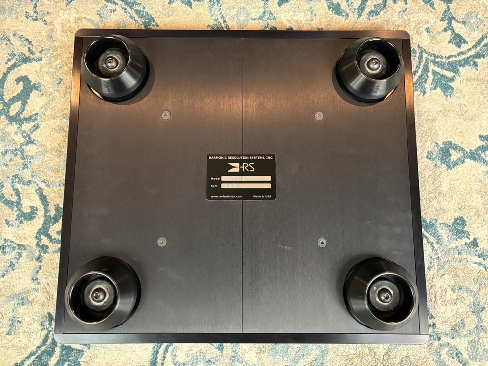 HRS S1-1719 (BL Blue) Audio Isolation Base (Harmonic Resolution Systems) - Black