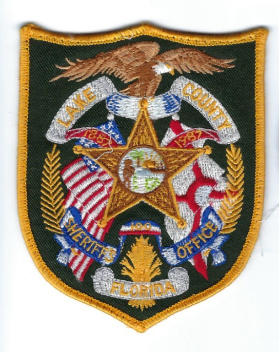 Lake County FL Florida Sheriff's Office duty-worn patch *Clothback*