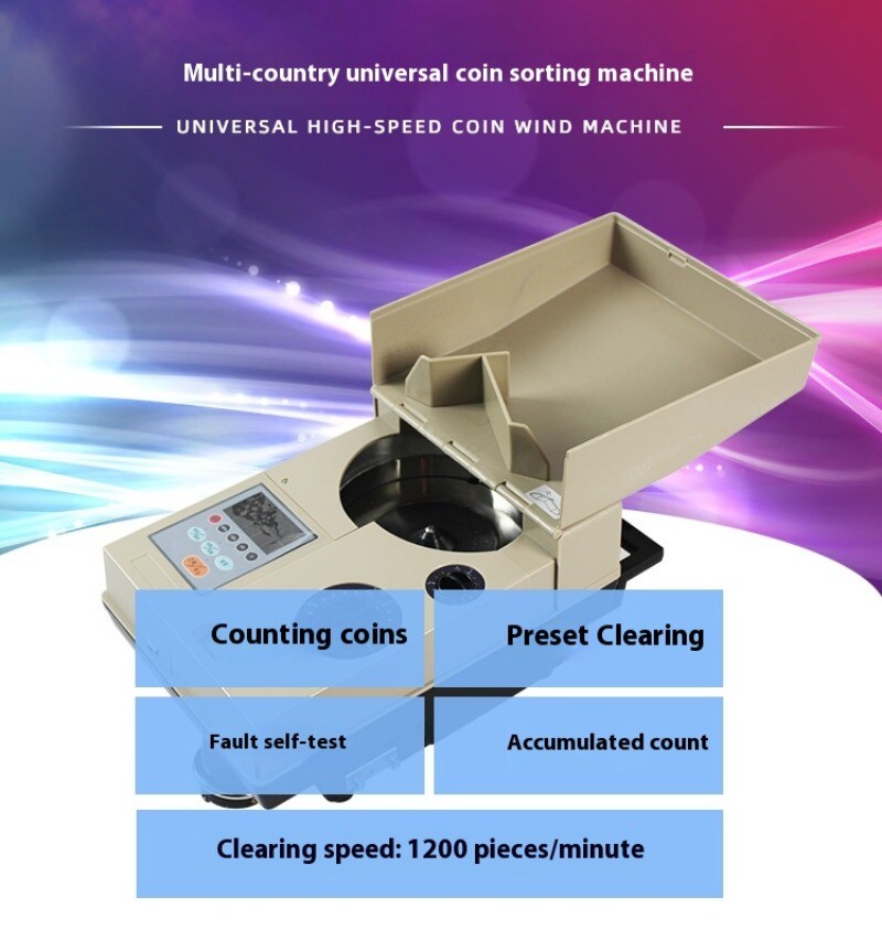 YT-518 Coin Clearing MachineGame Coin Counting MachineCoin Sorting Machine