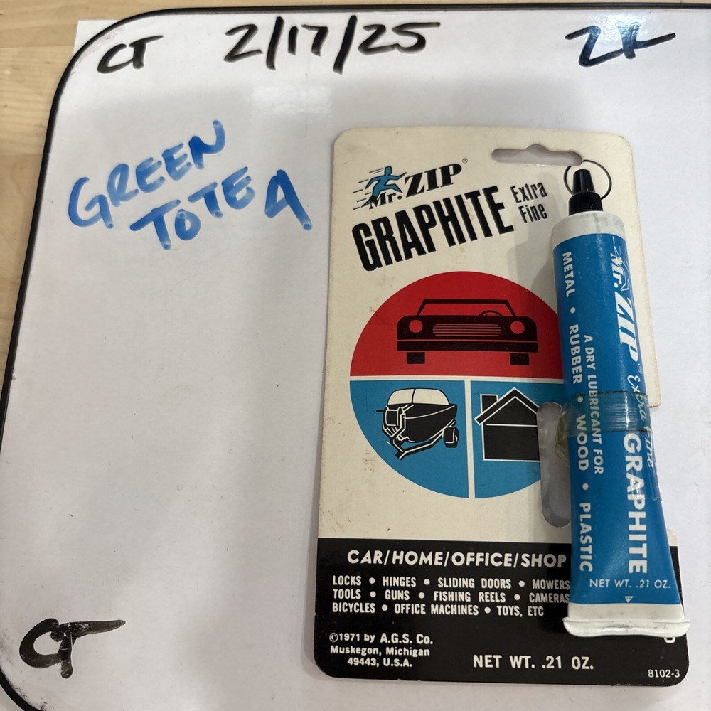 Mr. Zip Extra Fine Graphite Dry Lubricant .21 Oz