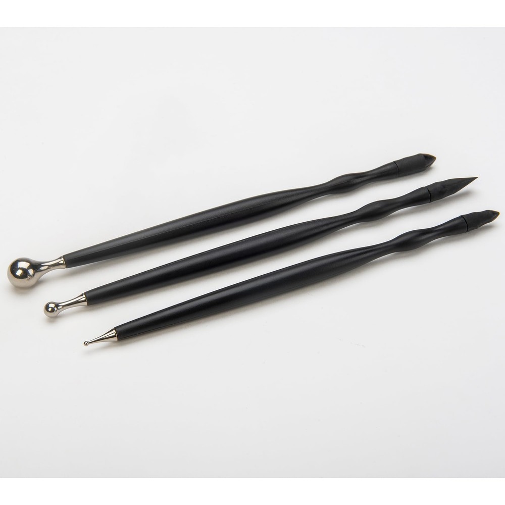 Tools: Dual End Detail Tools - 3pc Set - Sculpting Tools for Multiple Types o...