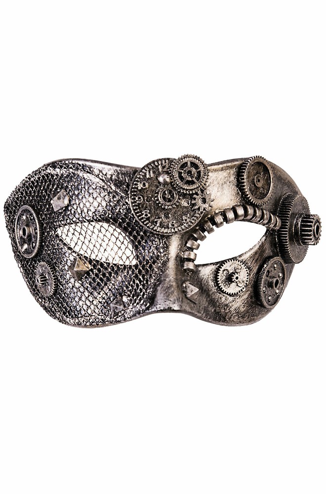 Geared Up Steampunk Masquerade Mask