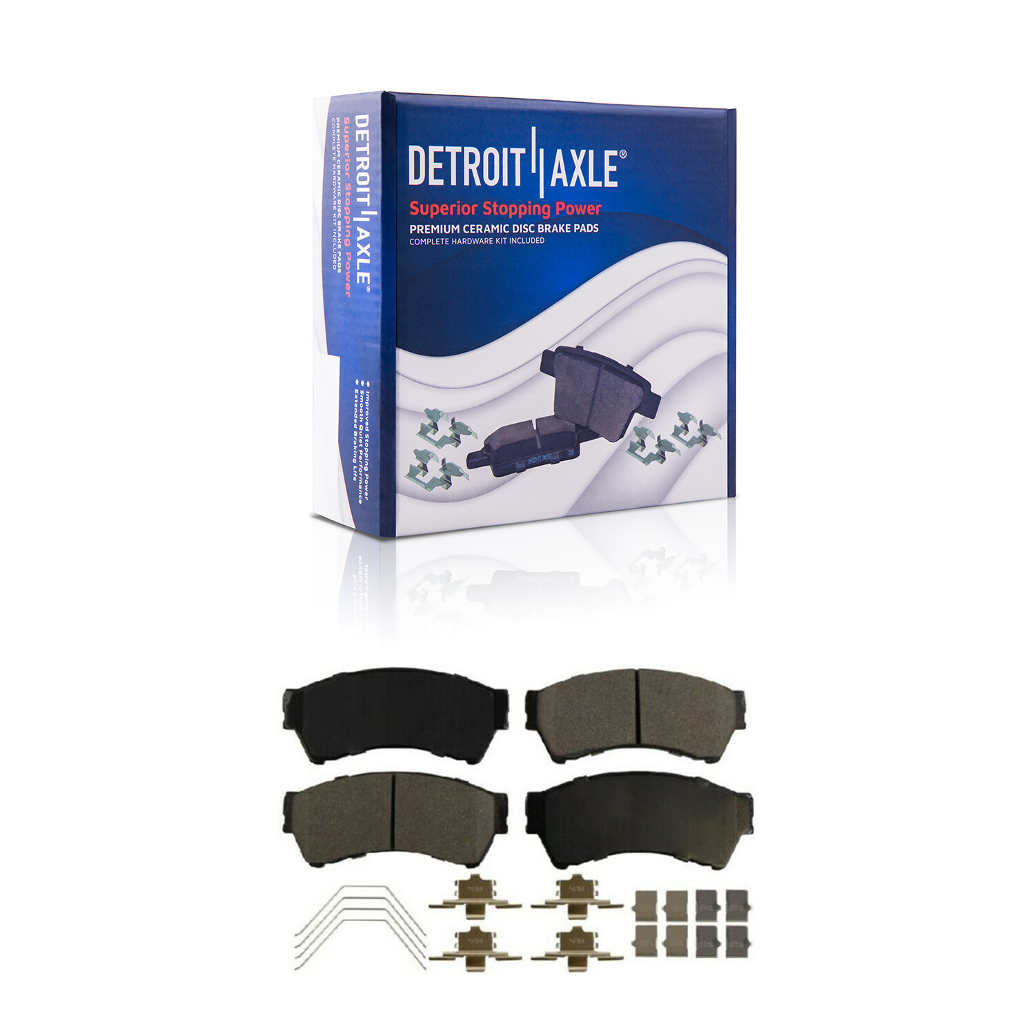 Front & Rear Rotors Brake Pads for Ford Fusion Mazda 6 Lincoln MKZ Mercury Milan