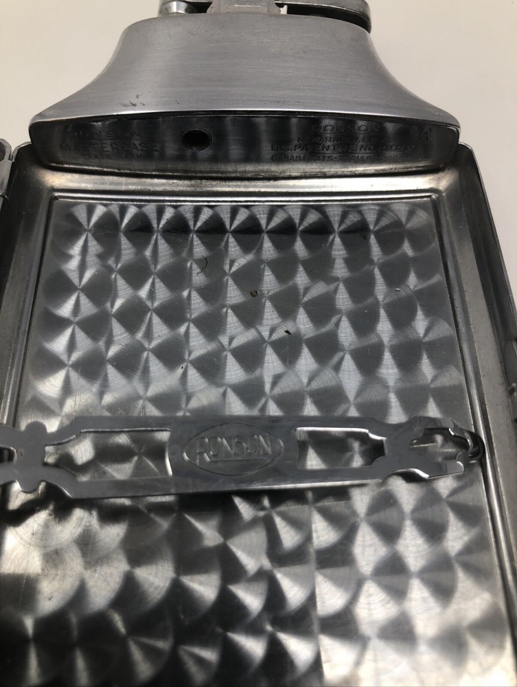 Vintage RONSON Cigarette Case With Attached Lighter