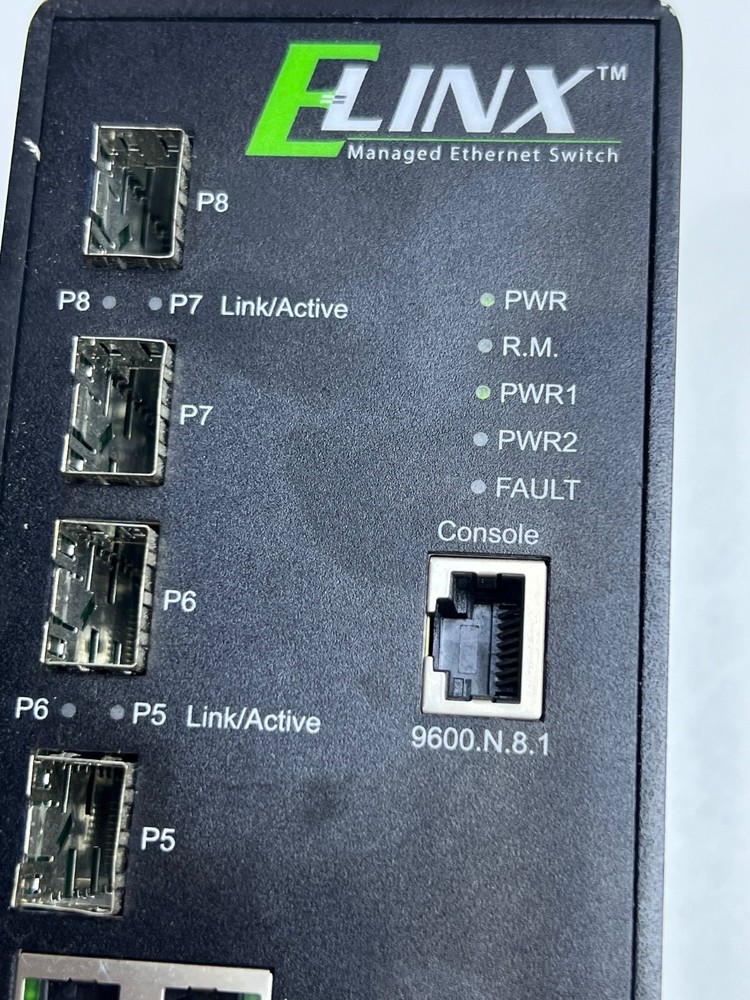 B&B Eelectronics EIR608-4SFP Managed Ethernet Switches