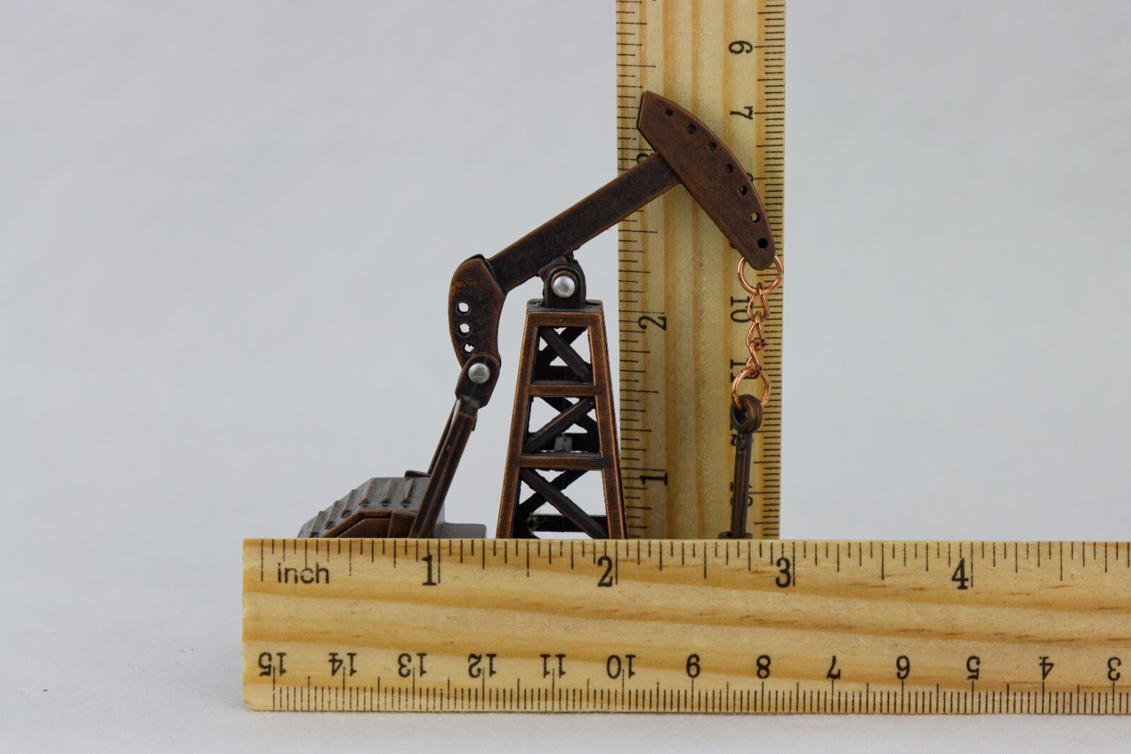 Oil, Trucking and Land Advert Items; Wood Box, Pencil Sharpener and Pens/Pencils