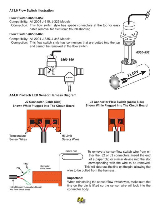 Sundance Spas OEM Flow Switch (6560-852)