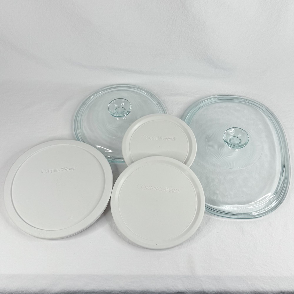 CorningWare French White 11-Pc Ceramic Bakeware Set with Lids