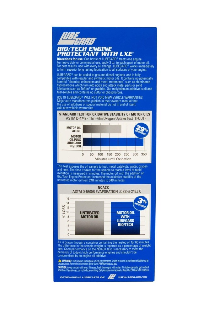 Bio/Tech Engine Oil Protectant, 15 oz Enhance Performance & Longevity