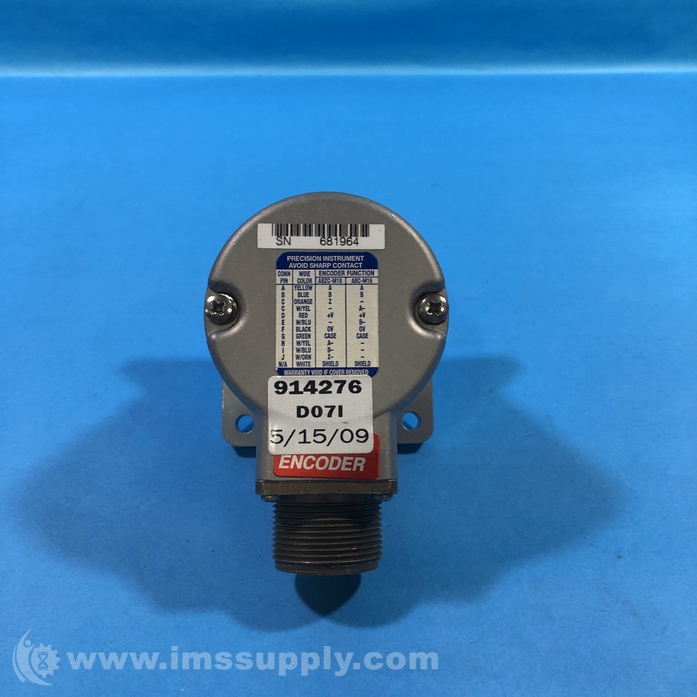 BEI Industrial Encoders 924-01002-7481 Encoder FNIP